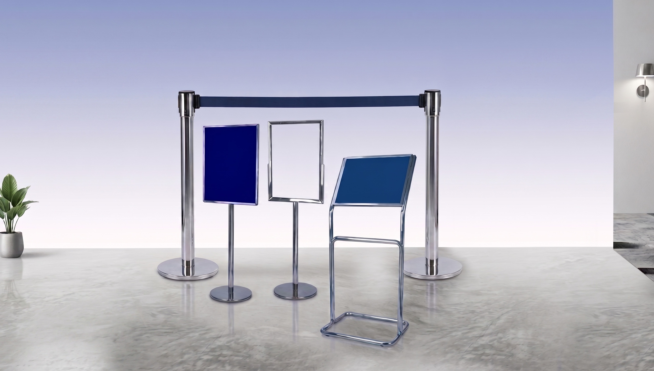 ฐานป้ายสแตนเลส